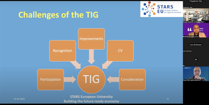 The third STARS EU TIG seminar addressed Energy Transition