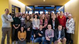 Group picture of those involved at the Staff Week which took place last week at Bremen.
