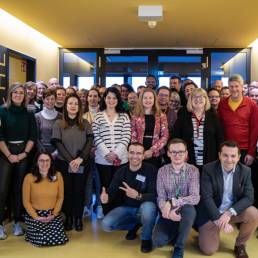 Group picture of those involved at the Staff Week which took place last week at Bremen.