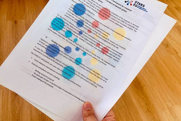 STARS EU opens a call for a seed funding grant aimed to enhance joint researh and innovation activities