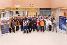 Group picture of the students and teachers gathered at ULL School of Engineering and Technology for this BIP.